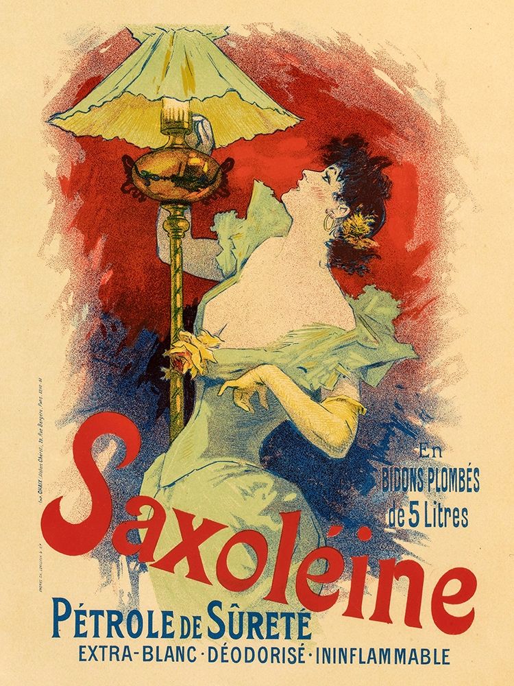 Saxoleine art print by Jules Cheret for $57.95 CAD