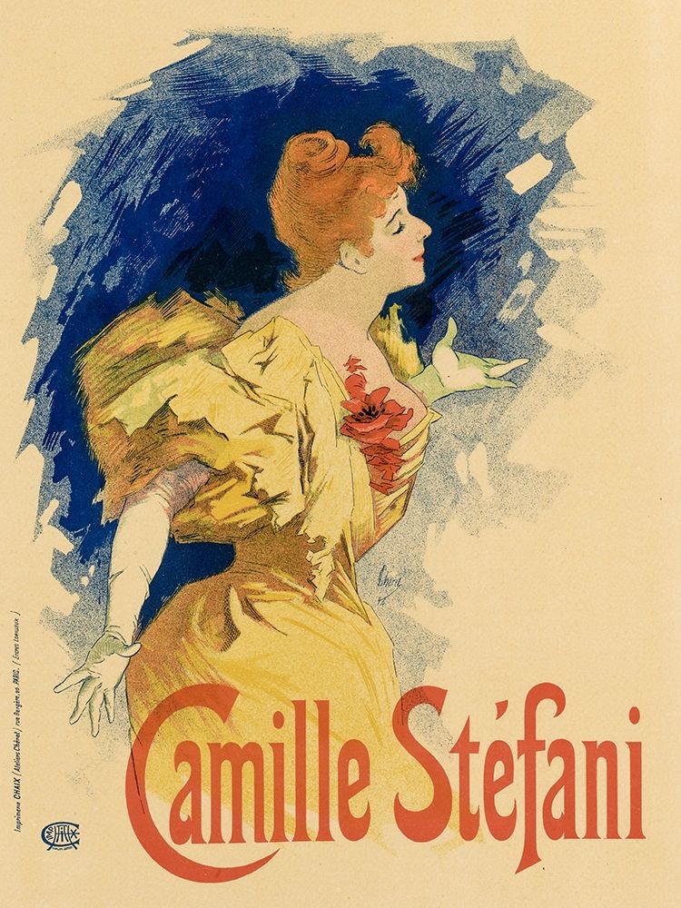 Camille Stefani art print by Jules Cheret for $57.95 CAD