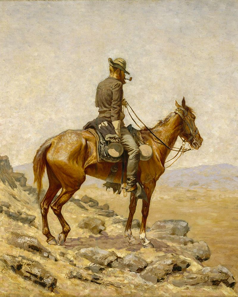 The Lookout art print by Frederic Remington for $57.95 CAD