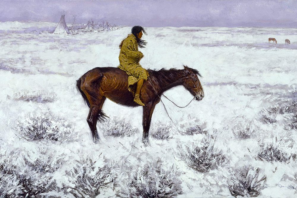 The Herd Boy art print by Frederic Remington for $57.95 CAD