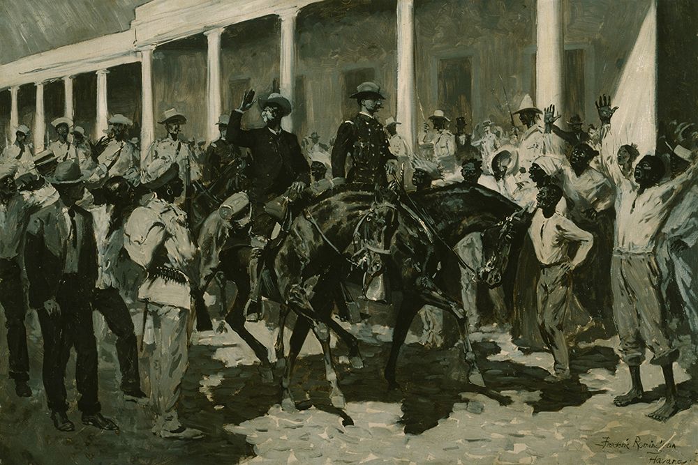 The Return of Gomez to Havana art print by Frederic Remington for $57.95 CAD