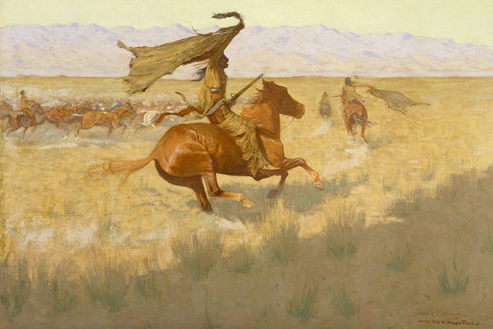 Change of Ownership art print by Frederic Remington for $57.95 CAD