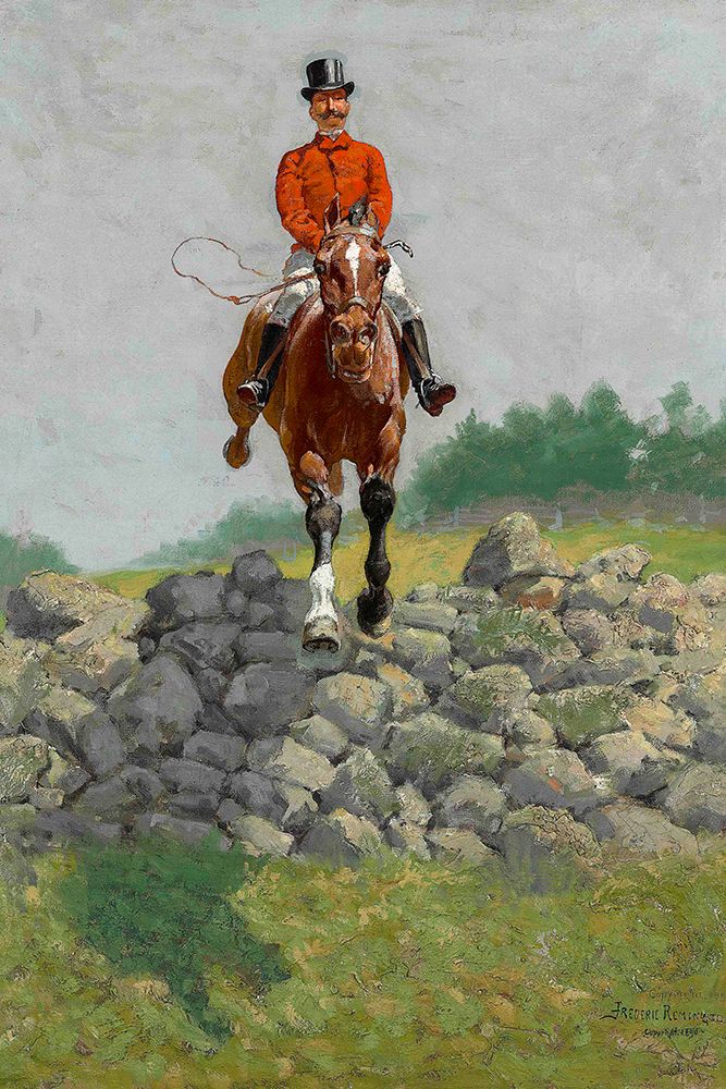 A Hunting Man art print by Frederic Remington for $57.95 CAD
