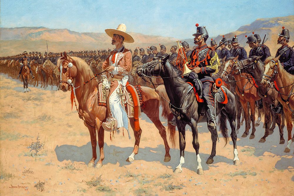 The Mexican Major art print by Frederic Remington for $57.95 CAD