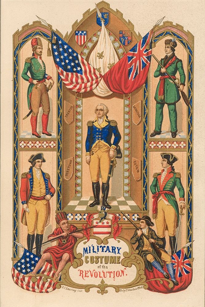 Military costume of the Revolution art print by Emmet Collection for $57.95 CAD