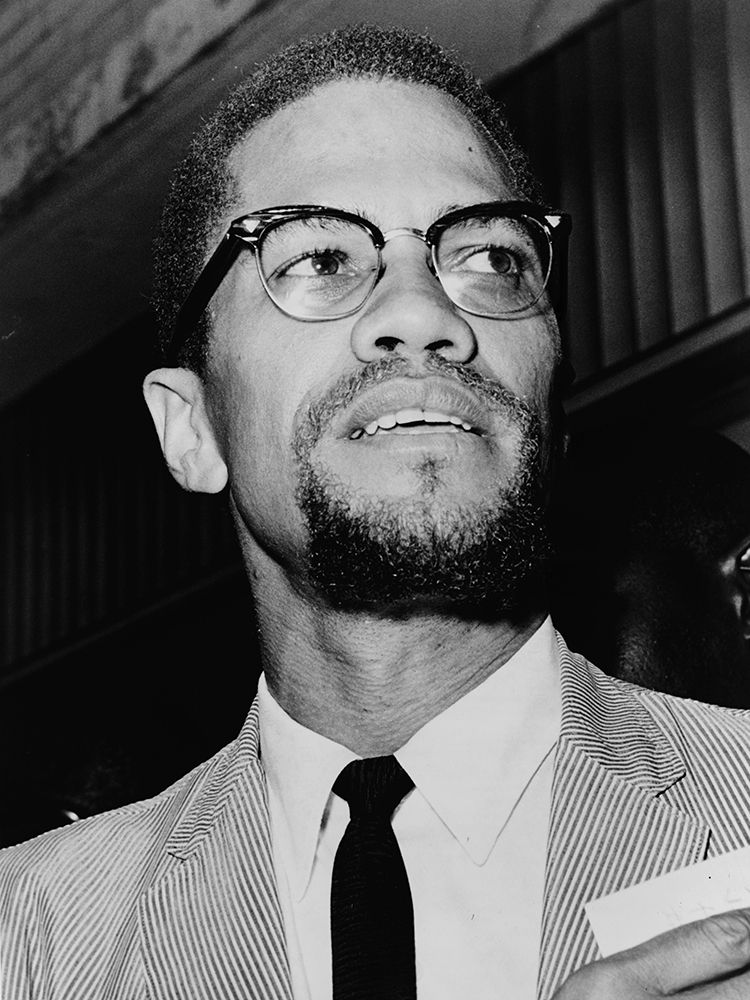 Malcolm X at Queens Court art print by U.S. Archives for $57.95 CAD