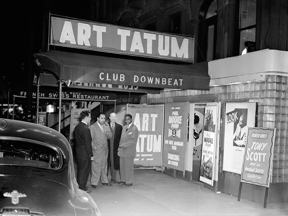 Art Tatum and Phil Moore-Downbeat-New York-N.Y. art print by William Gottlieb for $57.95 CAD