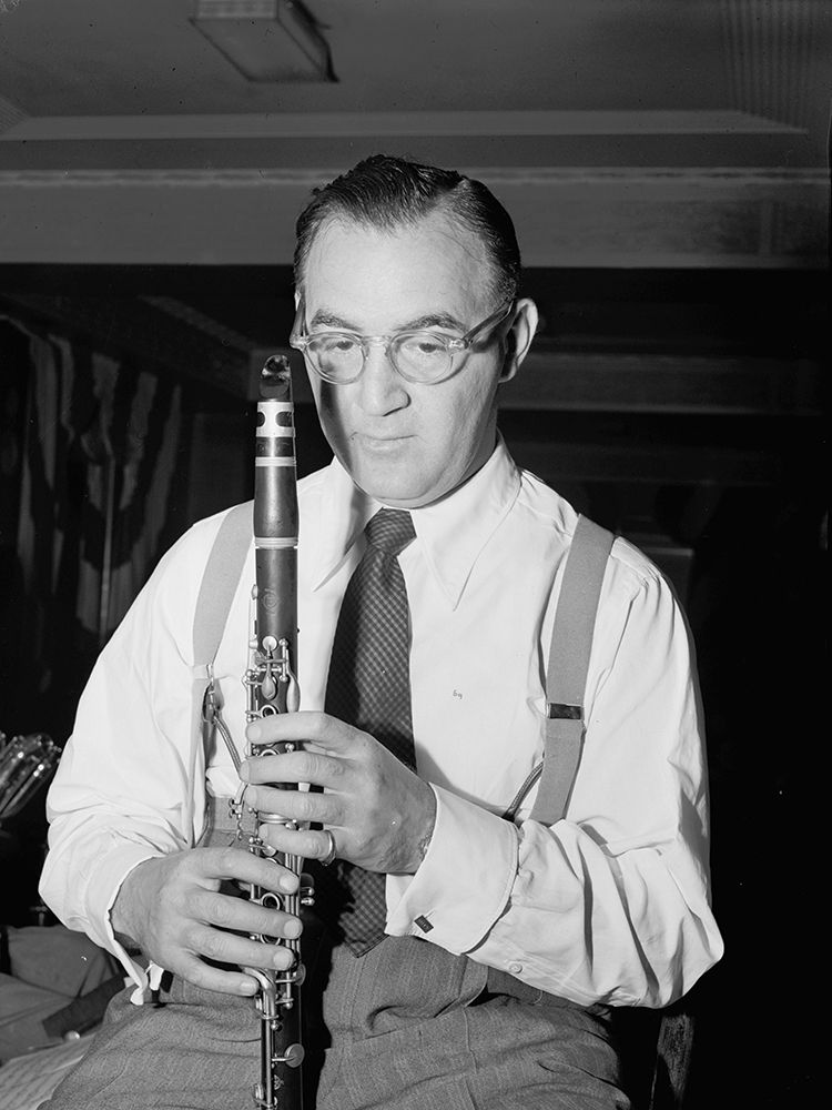 Portrait of Benny Goodman-New York 1946 art print by William Gottlieb for $57.95 CAD