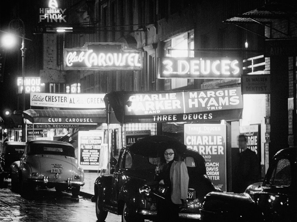 52nd Street-New York City 1948 art print by William Gottlieb for $57.95 CAD