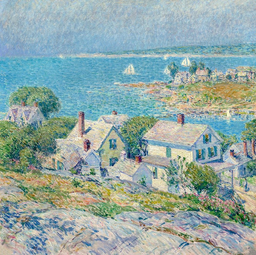 New England Headlands art print by Childe Hassam for $57.95 CAD