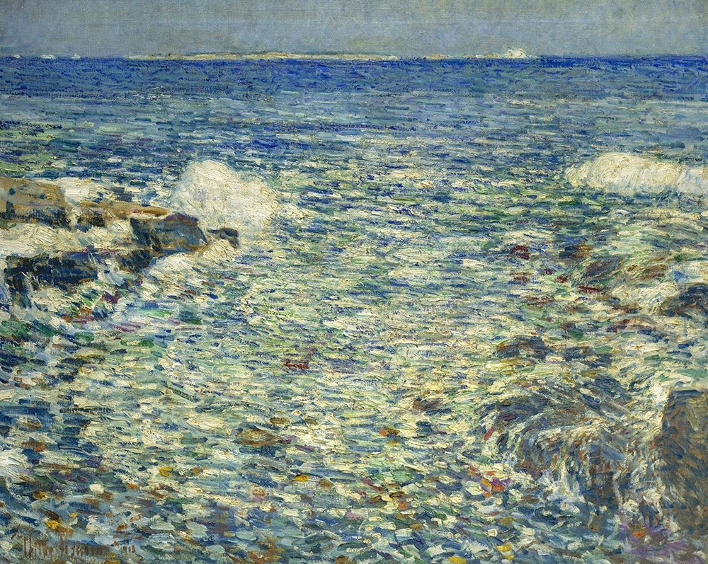 Surf-Isles of Shoals art print by Childe Hassam for $57.95 CAD