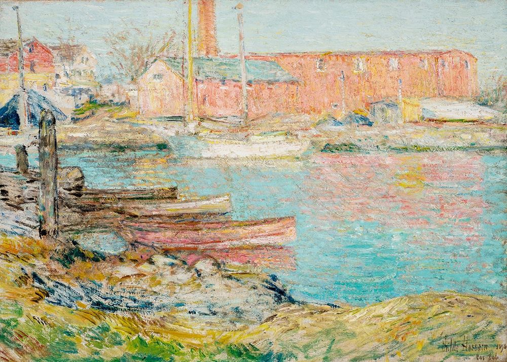 The Red Mill art print by Childe Hassam for $57.95 CAD