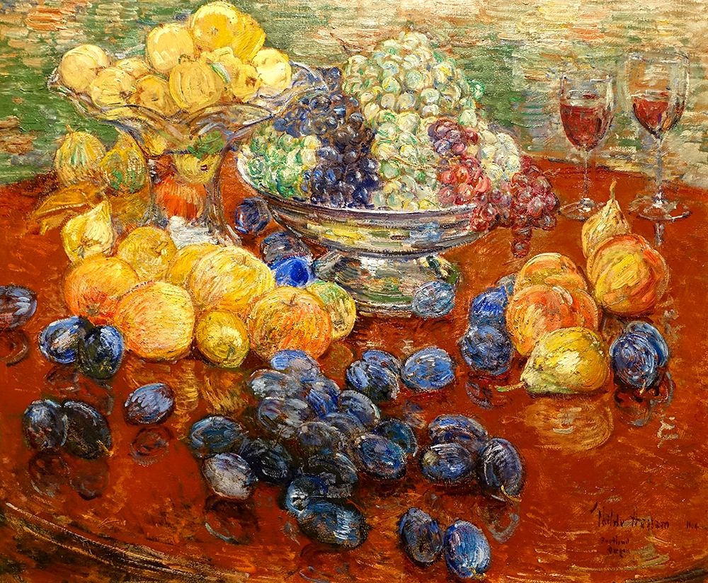 Oregon Still Life art print by Childe Hassam for $57.95 CAD
