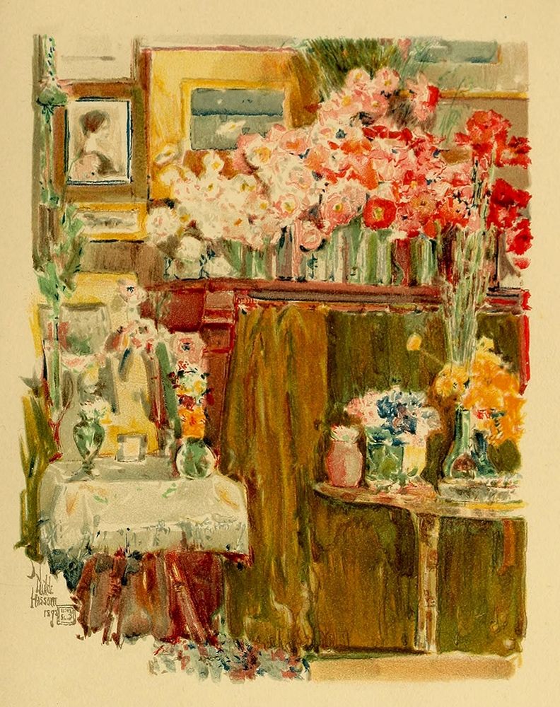The Altar and Shrine art print by Childe Hassam for $57.95 CAD