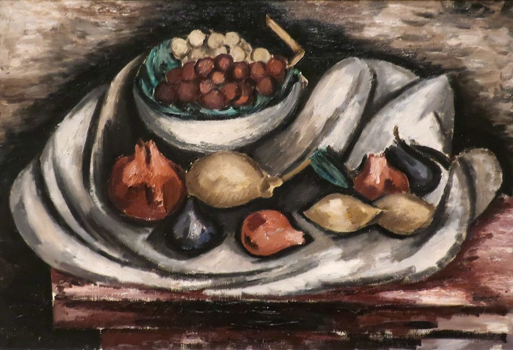 Still Life with Compote and Fruit art print by Marsden Hartley for $57.95 CAD