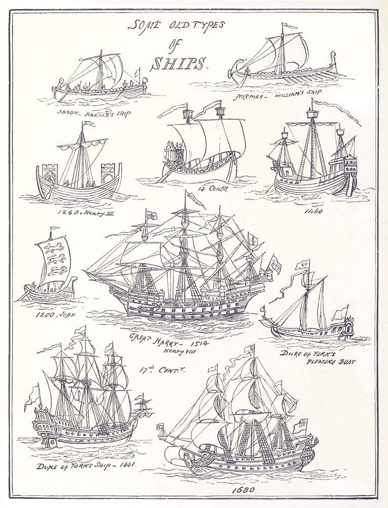 Sea Pictures-drawn with pen and pencil 1882 art print by James Macaulay for $57.95 CAD