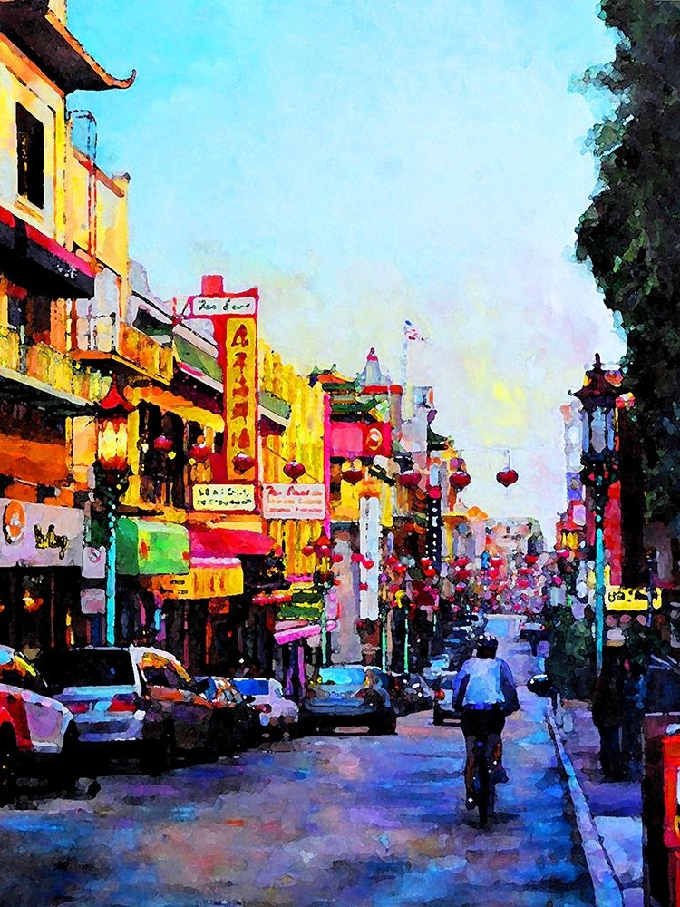 Chinatown art print by Sarah Ghanooni for $57.95 CAD