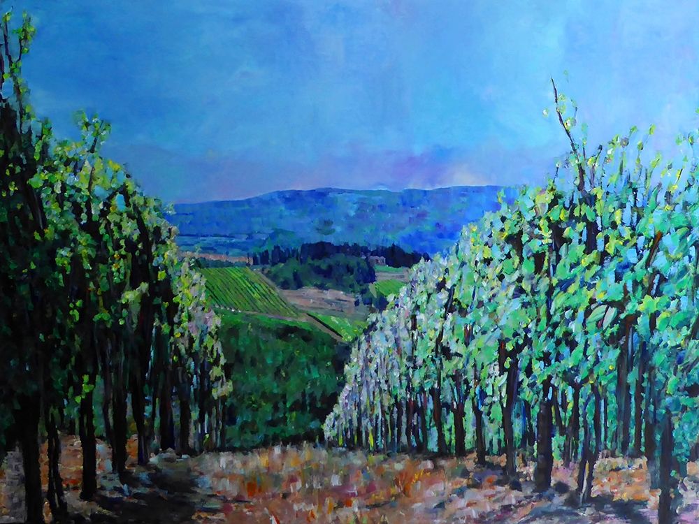 Hillsides of Tuscany art print by Sarah Ghanooni for $57.95 CAD