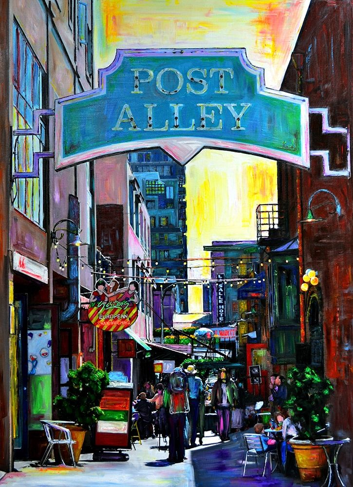 Post Alley art print by Sarah Ghanooni for $57.95 CAD