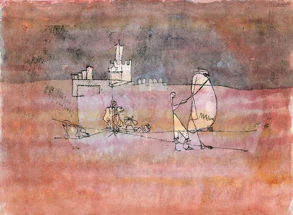 Episode Before an Arab Town art print by Paul Klee for $57.95 CAD