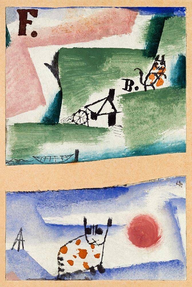 Tomcats Turf art print by Paul Klee for $57.95 CAD