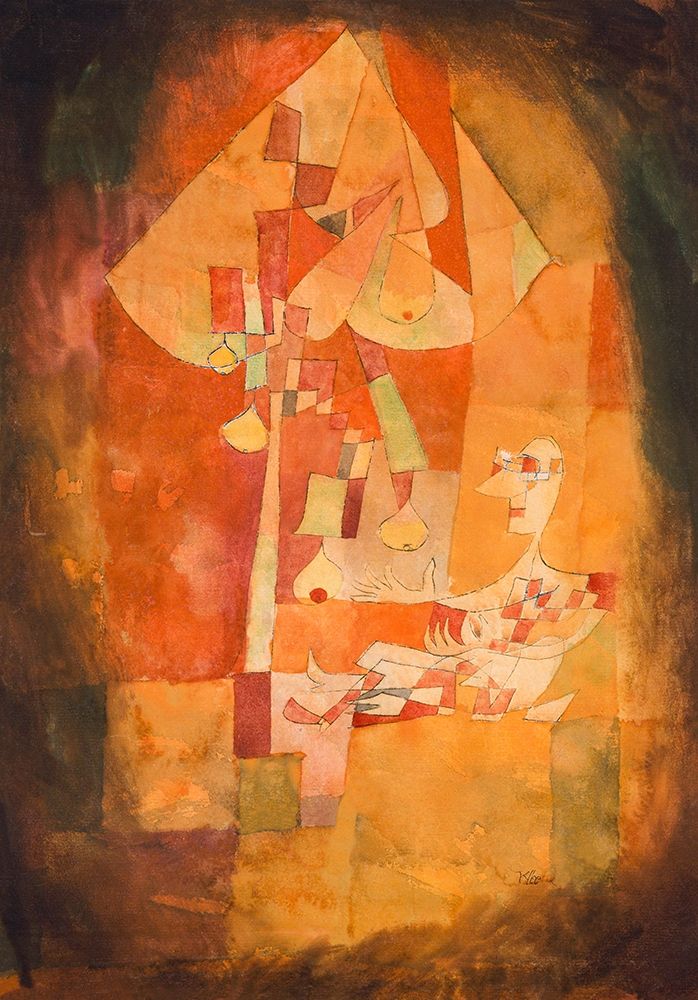 The Man Under the Pear Tree art print by Paul Klee for $57.95 CAD