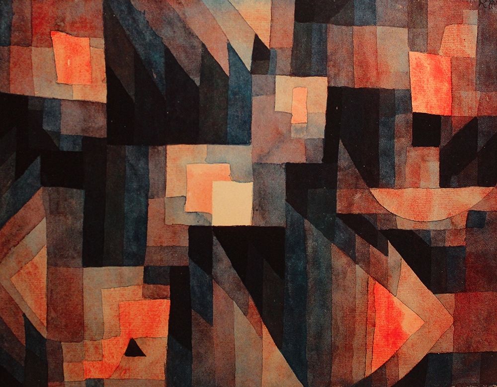 Abstract 1921 art print by Paul Klee for $57.95 CAD
