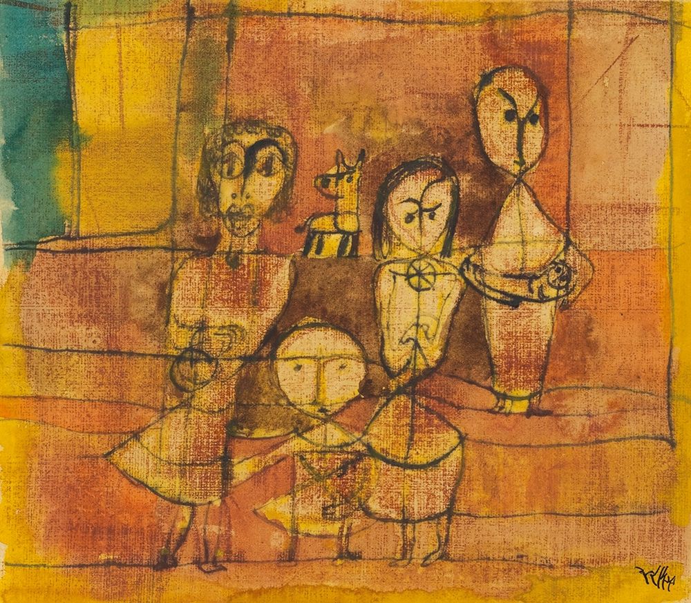 Children with Dog 1920 art print by Paul Klee for $57.95 CAD
