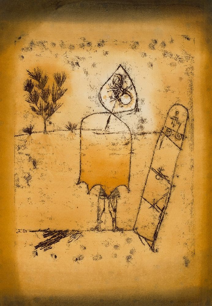Winter Journey 1921 art print by Paul Klee for $57.95 CAD