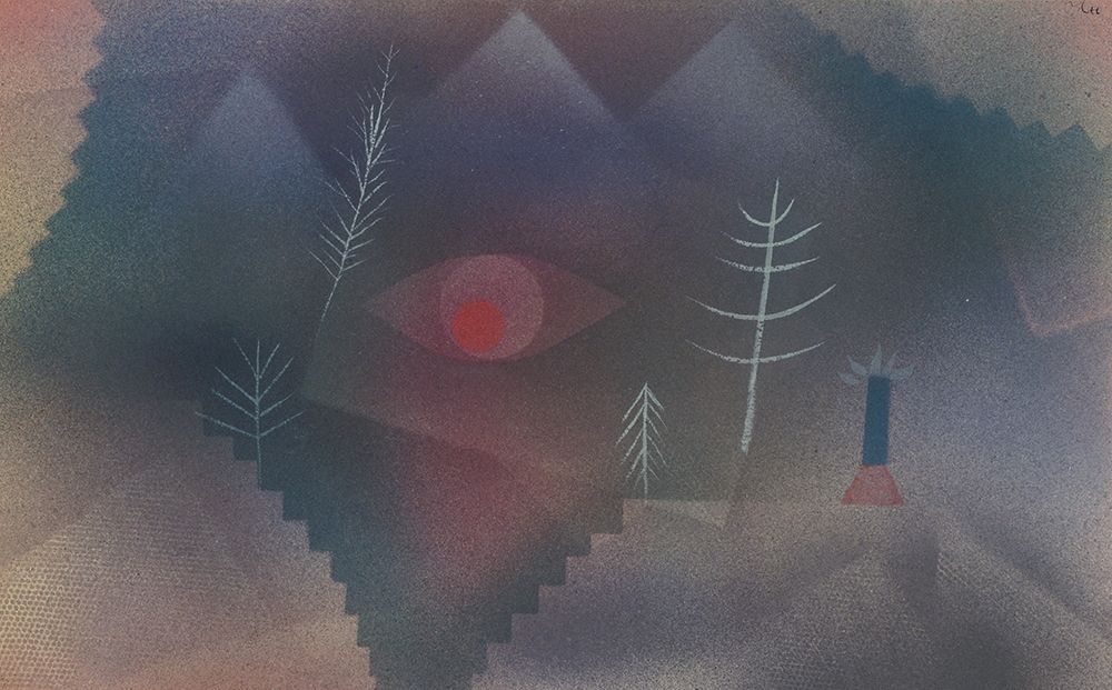 Glance of a Landscape art print by Paul Klee for $57.95 CAD