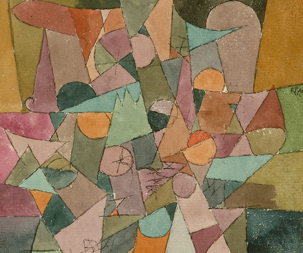 Untitled Abstract art print by Paul Klee for $57.95 CAD