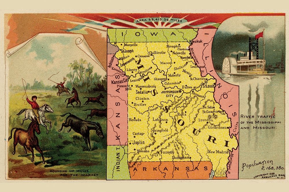 Missouri art print by Arbuckle Brothers for $57.95 CAD