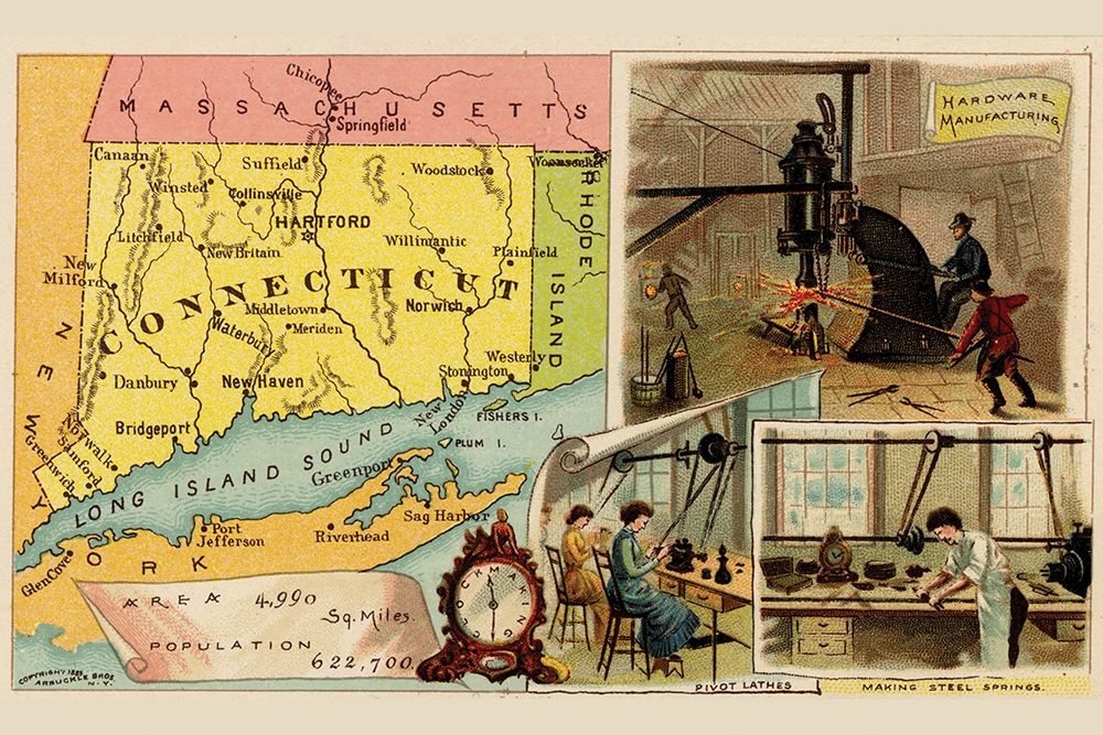 Connecticut art print by Arbuckle Brothers for $57.95 CAD