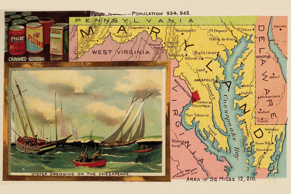 Maryland art print by Arbuckle Brothers for $57.95 CAD