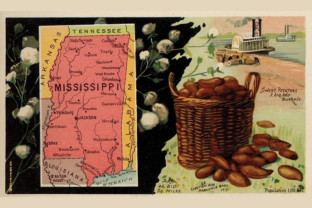 Mississippi art print by Arbuckle Brothers for $57.95 CAD
