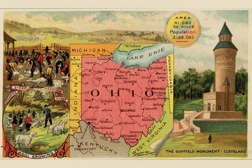 Ohio art print by Arbuckle Brothers for $57.95 CAD