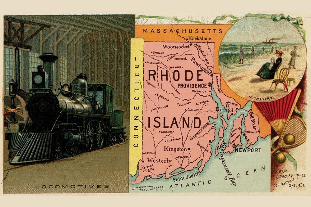 Rhode Island art print by Arbuckle Brothers for $57.95 CAD