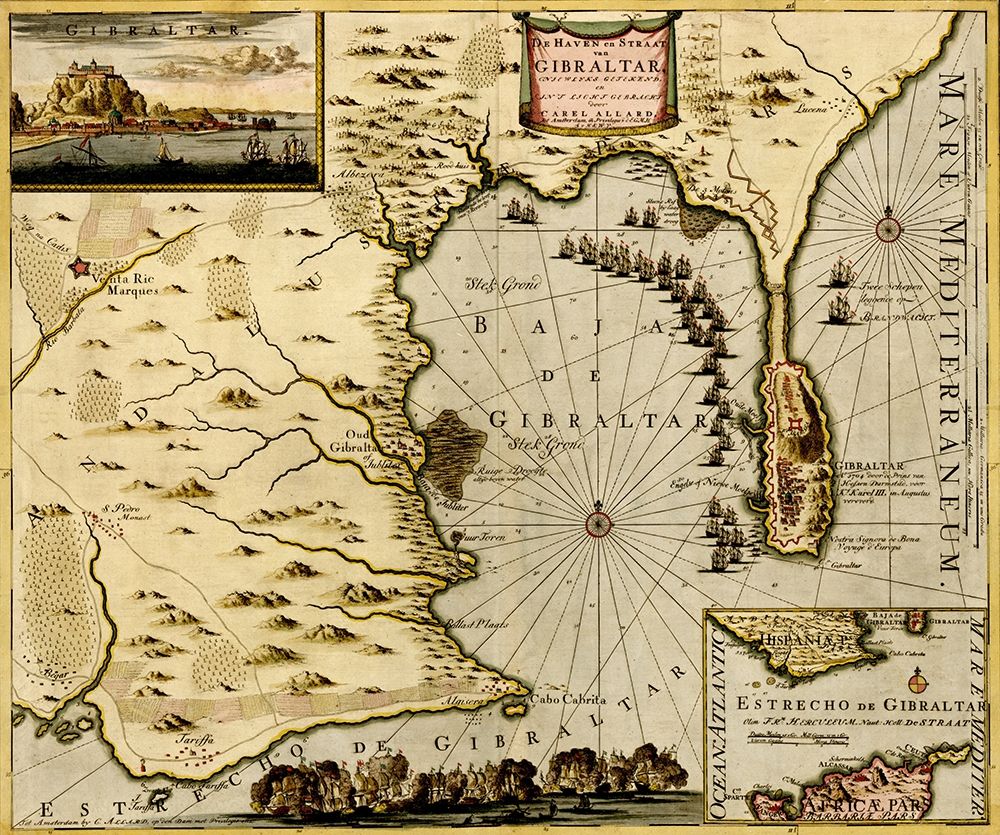 Nice on the Mediterranean 1700 art print by Anna Beeck for $57.95 CAD
