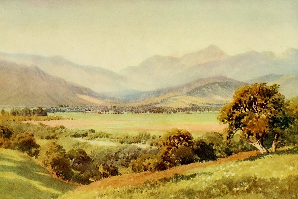 Glendale-Valley of the San Gabriel-California 1914 art print by Sutton Palmer for $57.95 CAD