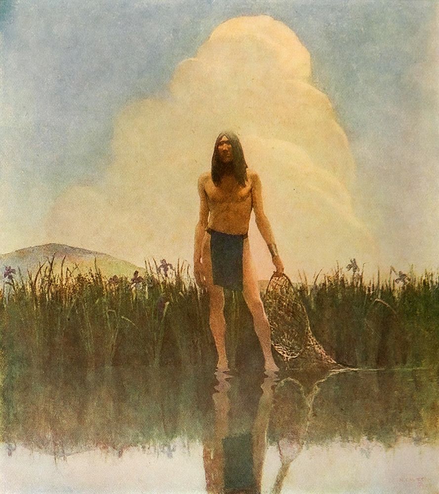 Moods-Summer art print by Newell Wyeth for $57.95 CAD