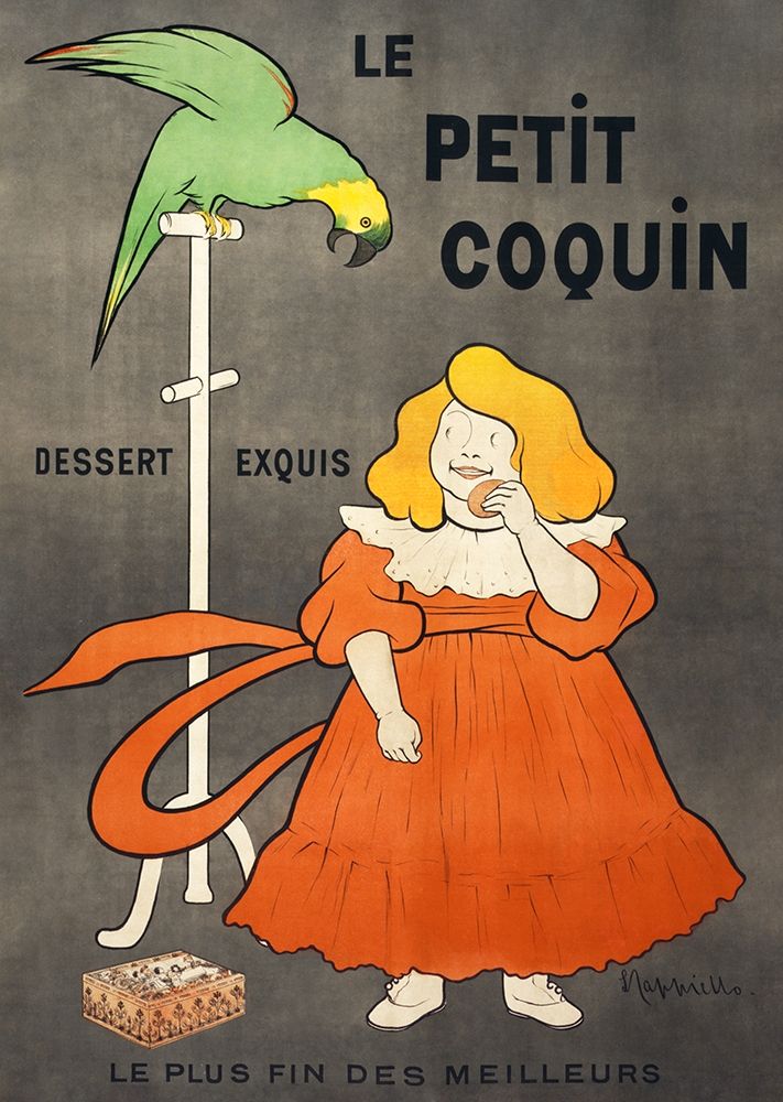 Le petit coquin-dessert exquis art print by Leonetto Cappiello for $57.95 CAD