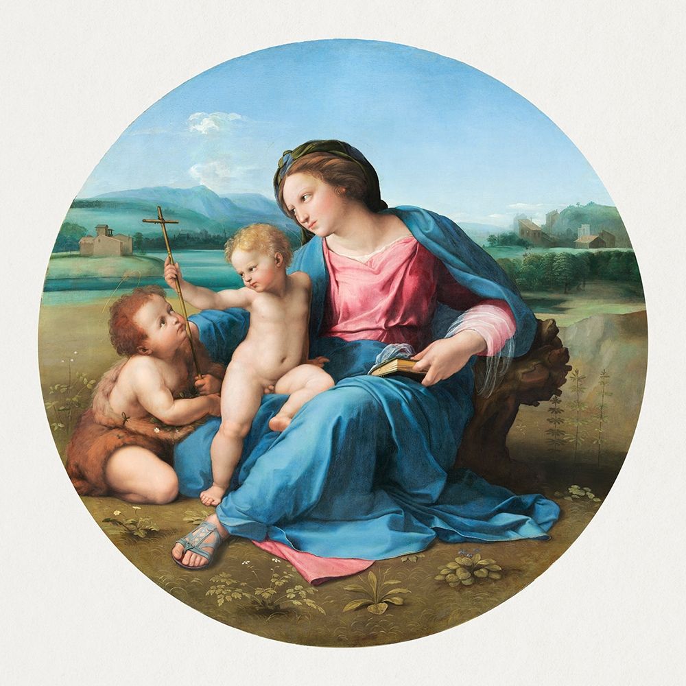 The Alba Madonna art print by Raphael for $57.95 CAD