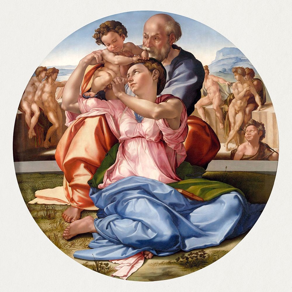 Doni Tondo art print by Michelangelo for $57.95 CAD