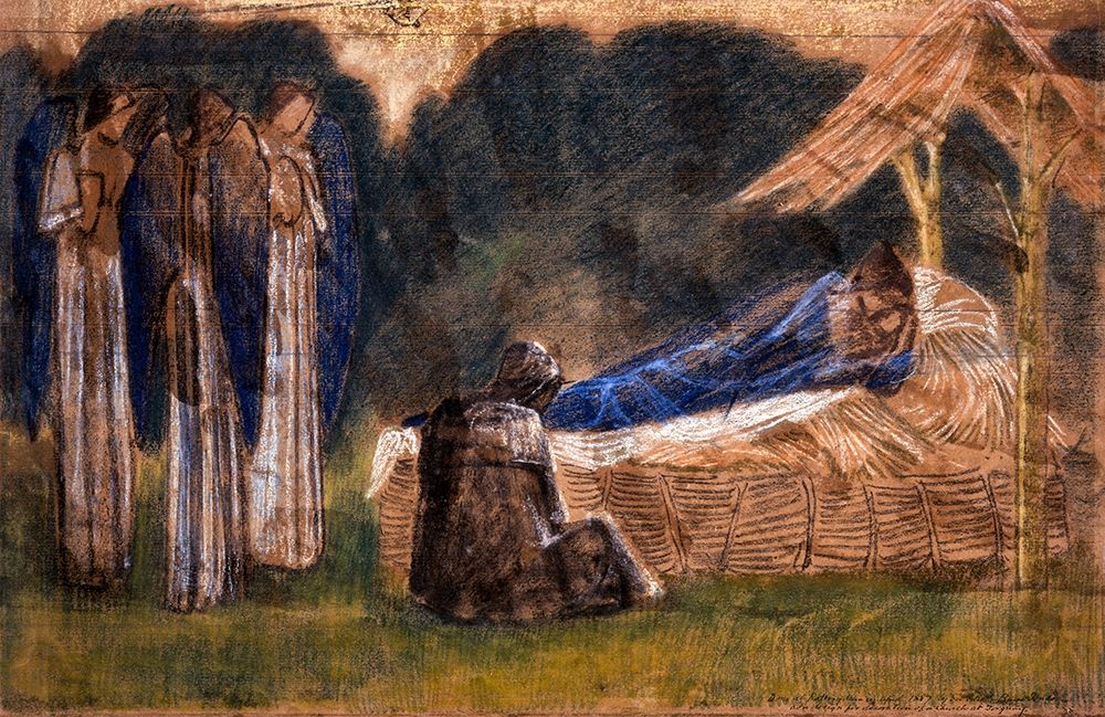 The Nativity art print by Edward Burneâ€“Jones for $57.95 CAD