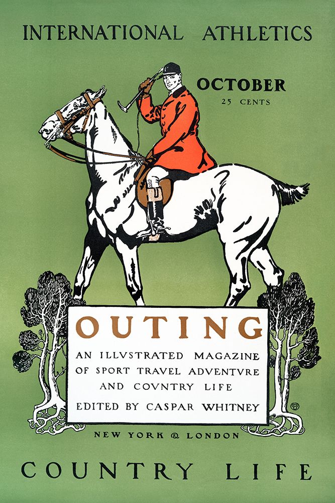 Outing Magazine Cover art print by Edward Penfield for $57.95 CAD