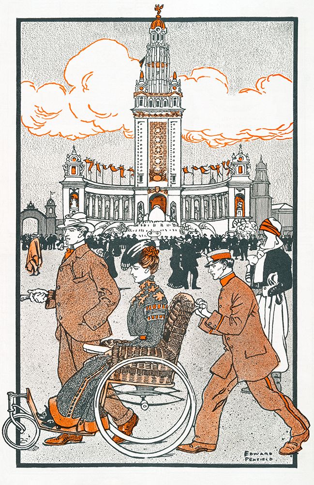 Pan-American Exposition art print by Edward Penfield for $57.95 CAD
