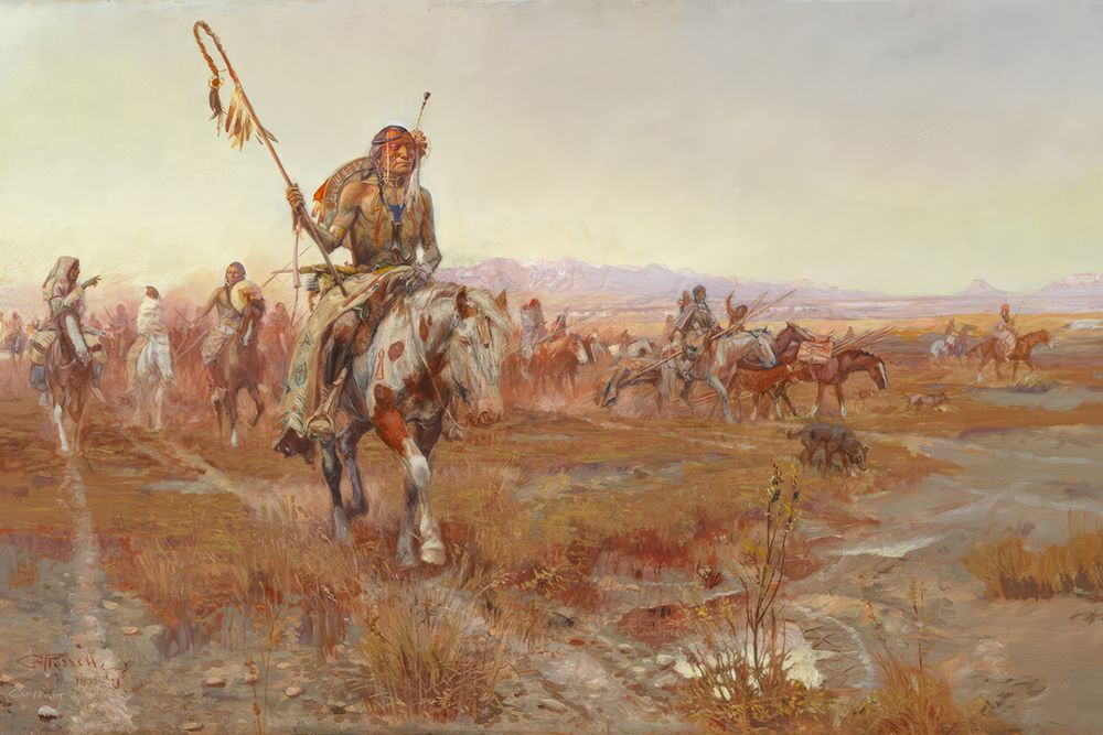 The Medicine Man art print by Charles Marion Russell for $57.95 CAD
