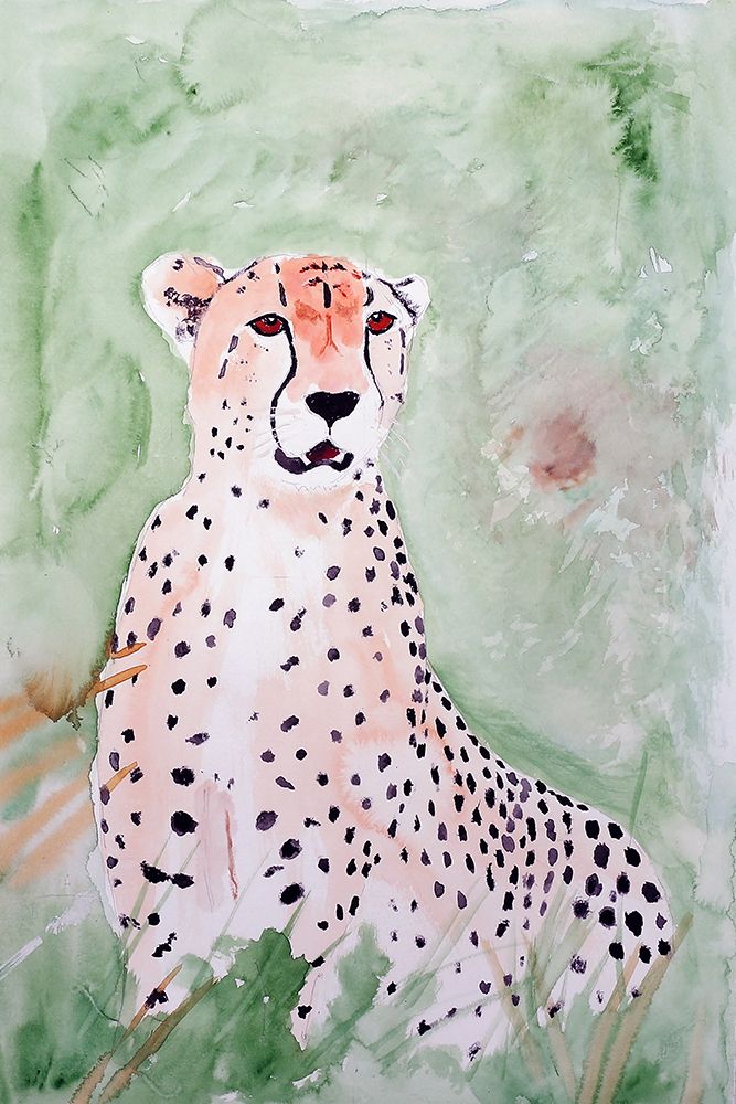Cheetah art print by Wynn Derr for $57.95 CAD