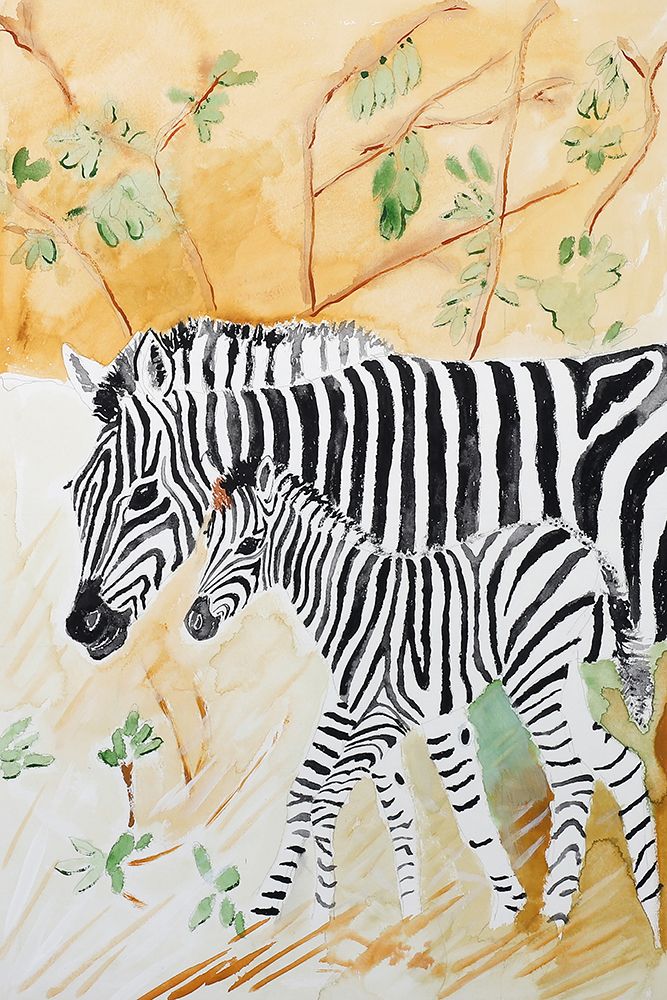 Zebra Stripes art print by Wynn Derr for $57.95 CAD