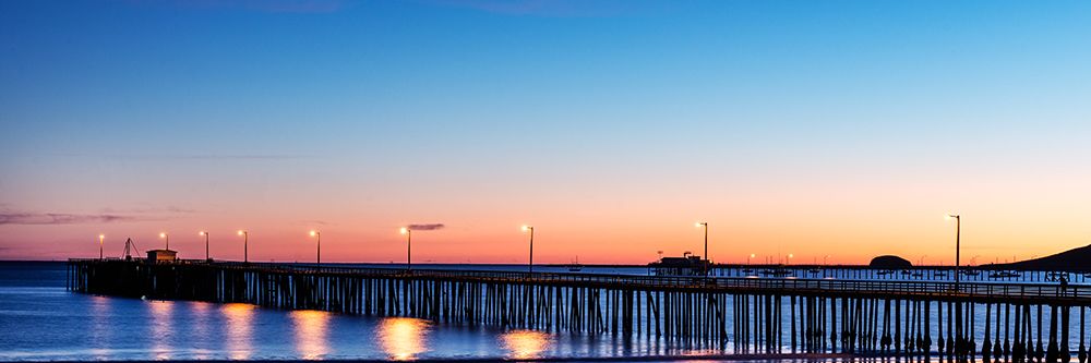 The Avila Beach Pier-California at Sunset art print by Carol Highsmith for $57.95 CAD